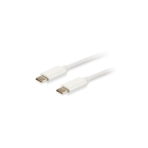 CABLE USB-C A USB-C 1M EQUIP COLOR BLANCO