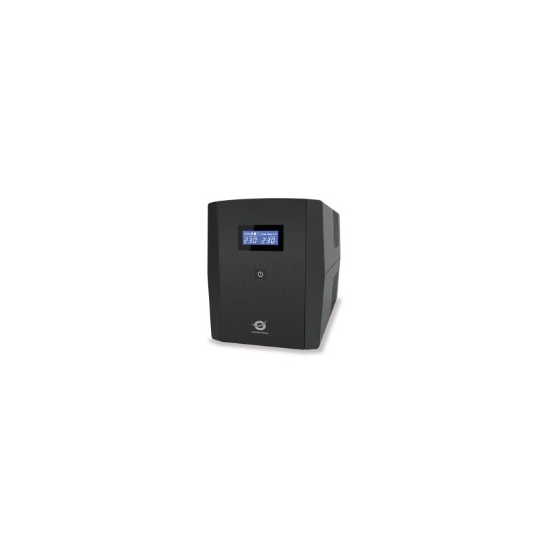SAI 2200VA CONCEPTRONIC 1320W 2 SHUCKO + 3 IEC PROTECCION PUERTO LAN MODEM ZEUS 04EM