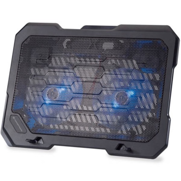 Base refrigeracion conceptronic para portatiles 2 ventiladores 125mm hasta 15.6 pulgadas