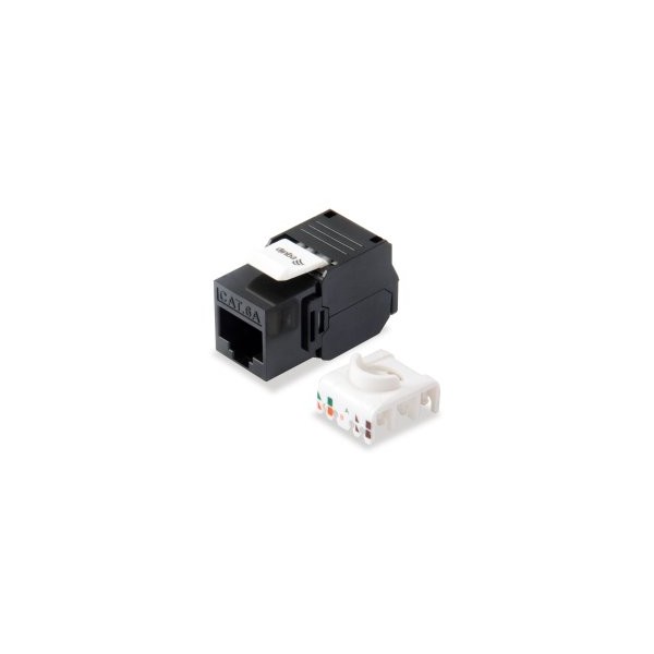 KIT 8 UDS CONECTOR HEMBRA RJ45 UTP CAT6A PANEL KEYSTONE TOOL FREE REF- 769226
