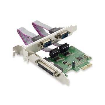 CONTROLADORA PCIe CONCEPTRONIC 1 PUERTO PARALELO 2 PUERTOS SERIE