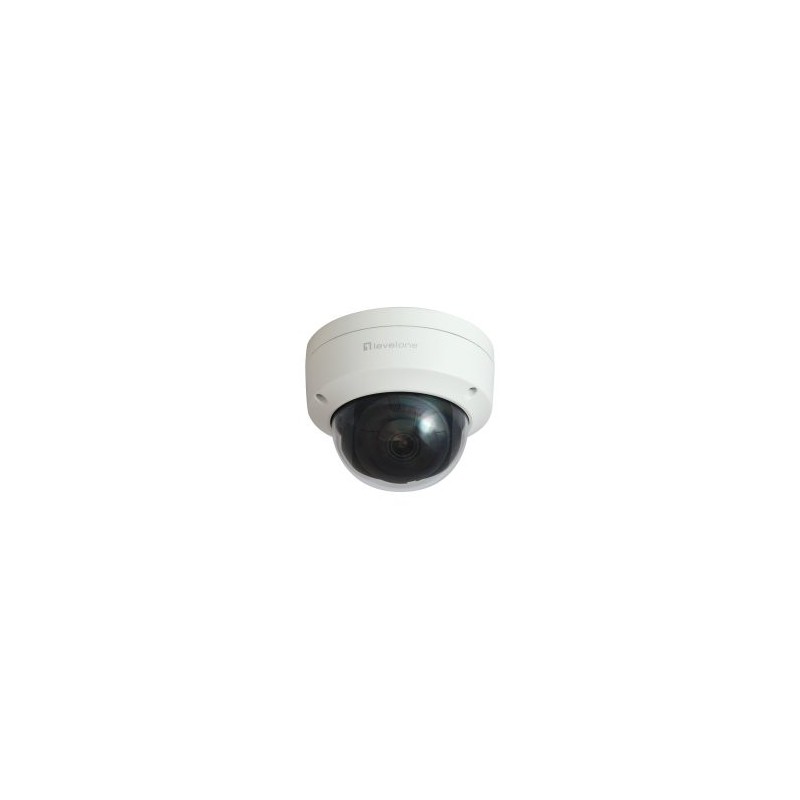 CAMARA EXTERIOR RJ45 LEVEL ONE FCS-3403 GEMINI FIJA DOMO 4MP H.265 IP67 PoE CMS
