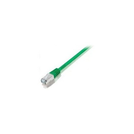LATIGUILLO APANTALLADO SF/UTP CATEGORIA 5e 10M COLOR VERDE EQUIP 705446