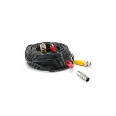 CABLE PARA CAMARA CCTV LEVEL ONE 18 METROS CCBNC18