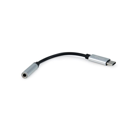 Cable adaptador equip usb tipo c a audio jack 3.5mm hembra