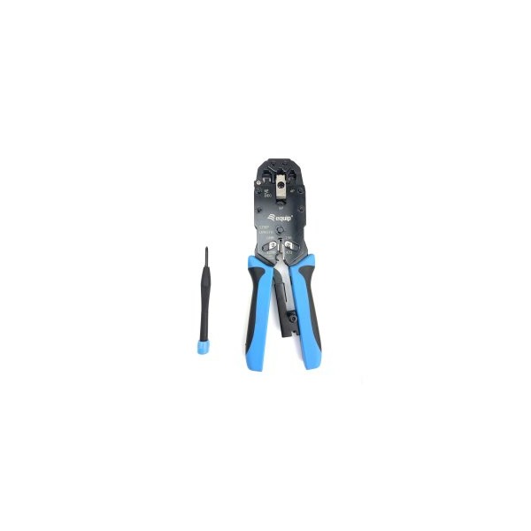 CRIMPADORA PROFESIONAL RJ11-RJ12-RJ45 EQUIP 129409