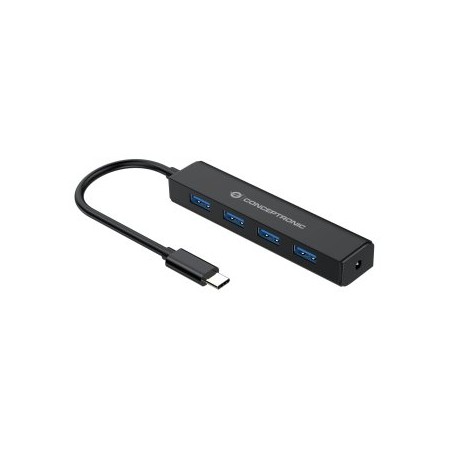 HUB USB CONCEPTRONIC USB-C A 4 PUERTOS TIPO A USB 3.0