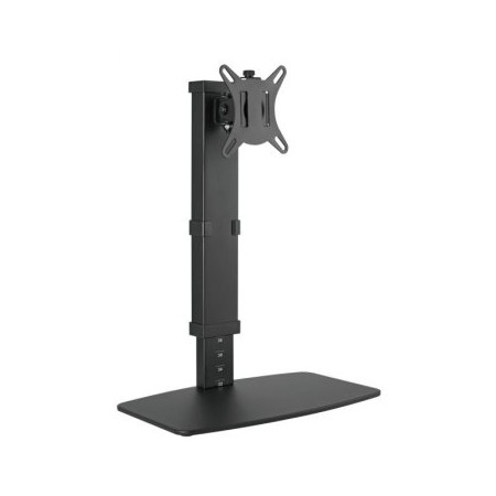 SOPORTE DE MESA CON BASE EQUIP 650126 PARA 1 PANTALLA 17″ - 32″ AJUSTABLE EN ALTURA MAX. VESA 100X10