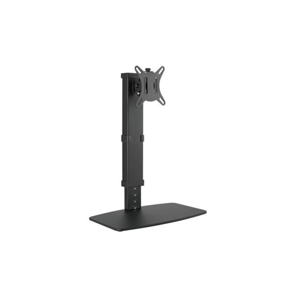 SOPORTE DE MESA CON BASE EQUIP 650126 PARA 1 PANTALLA 17″ - 32″ AJUSTABLE EN ALTURA MAX. VESA 100X10