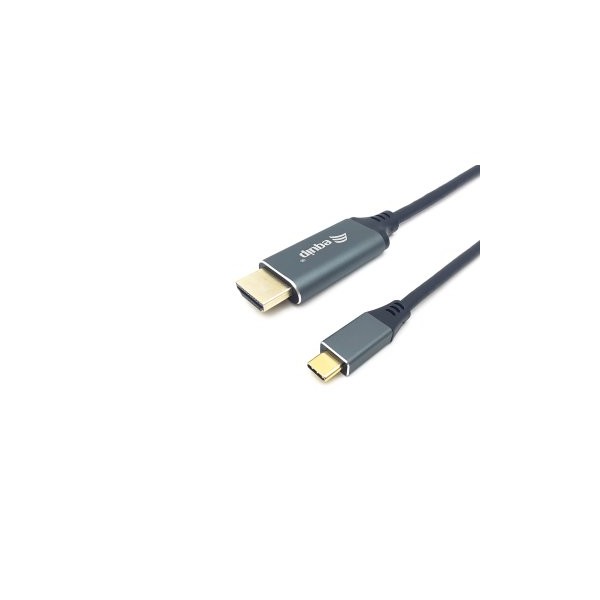 CABLE USB-C A HDMI MACHO MACHO 1M EQUIP 4K/60Hz CARCASA CONECTOR ALUMINIO REF. 133415