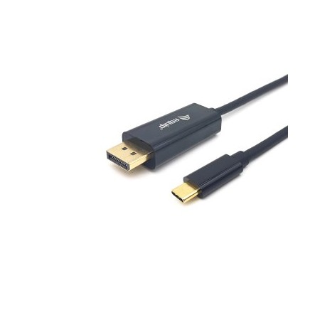 CABLE USB-C A DISPLAYPORT 1.2 MACHO MACHO 1M EQUIP 4K/60Hz REF. 133426