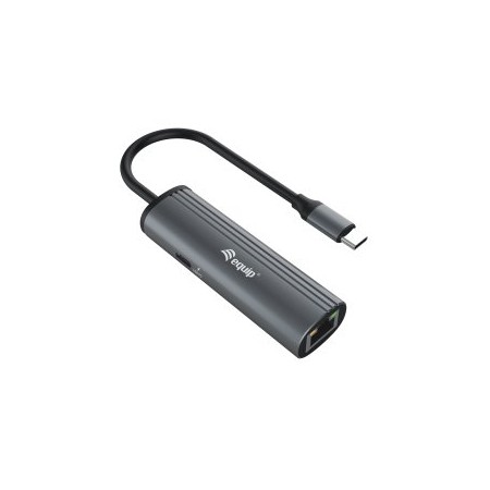 ADAPTADOR USB-C EQUIP 133486 A 1xUSB-C PD 100W 1x1Gb RJ45 WAKEONLAN