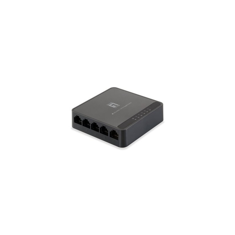 SWITCH LEVEL ONE GIGABIT NO GESTION 5P 10/100/1000 GEU-0522