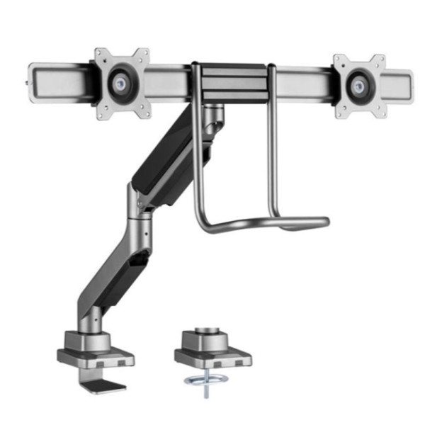 Soporte mesa equip vesa hasta 32 pulgadas 100x100 max 9kg doble pantalla