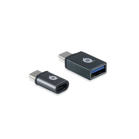 KIT ADAPTADORES USB-C 3.1 1UD USB-C A USB A HEMBRA 3.0 1 UD USB-C A MICRO USB HEMBRA