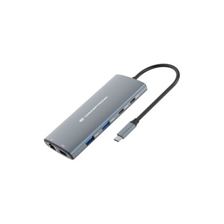 DOCKING USB-C CONCEPTRONIC DONN06 A 1xHDMI 1xUSB-C PD 60W 3xUSB-A 3.0 1xSD 1xRJ45