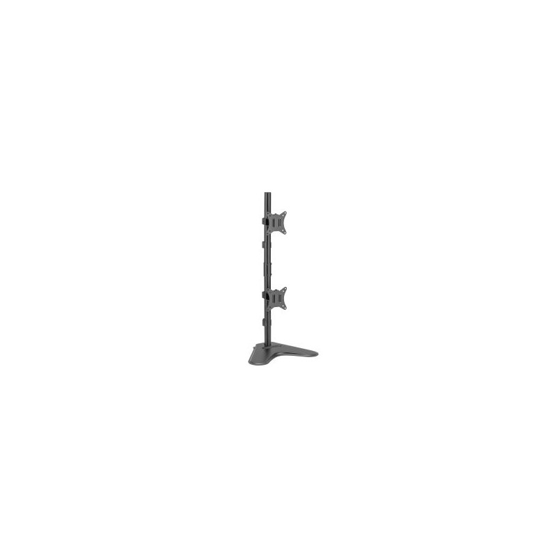 SOPORTE DE MESA CON BASE EQUIP 650128 PARA 2 PANTALLAS 13″-32″ DOBLE BRAZO VESA STANDARD HASTA 9KG
