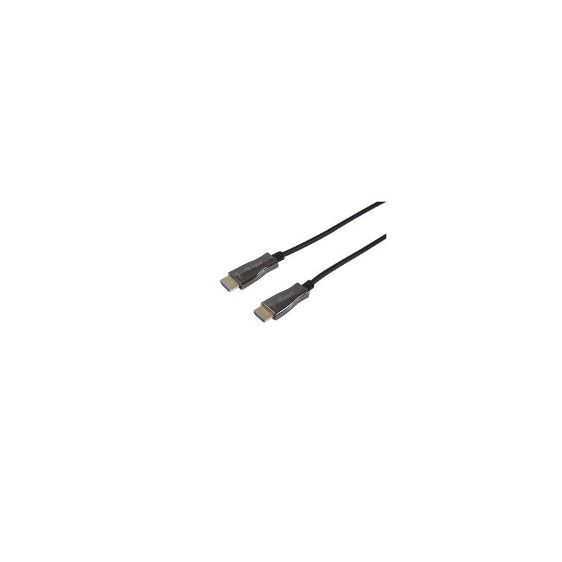 CABLE HDMI EQUIP ACTIVO OPTICO 2.0 20m 4K 60Hz 18Gbps