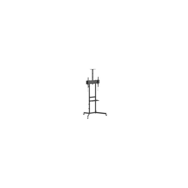 SOPORTE DE SUELO CON RUEDAS EQUIP 650636 PARA PANTALLA DE 37″ - 70″ MAX VESA 600x400 70KG ESTANTE