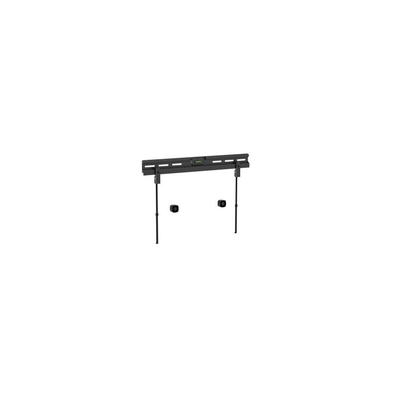 SOPORTE DE PARED EQUIP 650364 FIJO PARA 1 PANTALLA DE 37″ A 86″ VESA MAX 600X400 MAX 60KG NEGRO
