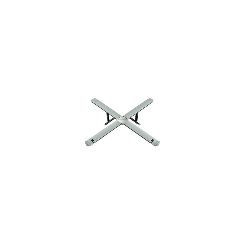 SOPORTE DE PORTATIL CONCEPTRONIC THANA11G ERGO HASTA 17.3″ PLEGABLE 8 NIVELES MAX 5KG GRIS