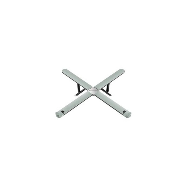 SOPORTE DE PORTATIL CONCEPTRONIC THANA11G ERGO HASTA 17.3″ PLEGABLE 8 NIVELES MAX 5KG GRIS