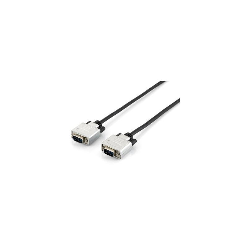 CABLE SVGA EQUIP 3COAX MACHO - MACHO 15M PREMIUM CARCASAS METALICAS HQ 118865