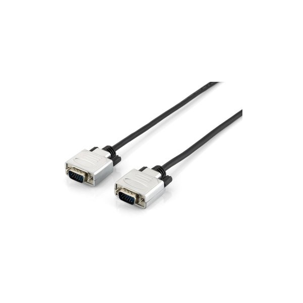 CABLE SVGA EQUIP 3COAX MACHO - MACHO 15M PREMIUM CARCASAS METALICAS HQ 118865