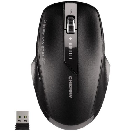 Mouse raton cherry inalambrico mw 2310 usb 5 botones negro