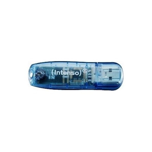 Intenso 3502450 Lápiz USB 2.0 Rainbow 4GB Azul
