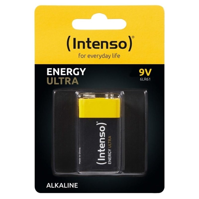 Pila alcalina intenso ultra 9v 6lr61 e - block