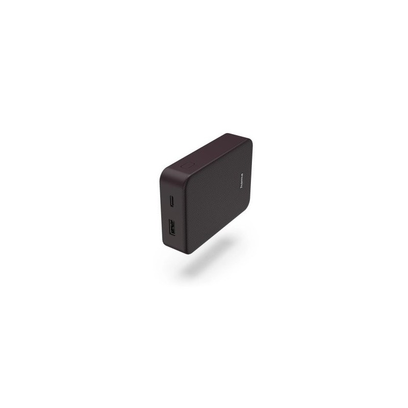 POWERBANK HAMA COLOR 10 10000mAh 1xUSB-C 1xUSB-A COLOR PURPURA
