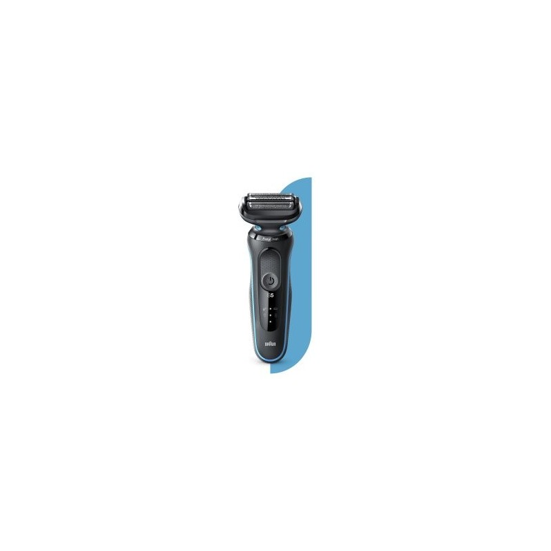 AFEITADORA BRAUN SERIE 5 50M1000S 3 LAMINAS FLEXIBLES EASYCLEAN BATERIA DE LITIO 50min CARGA RAPIDA