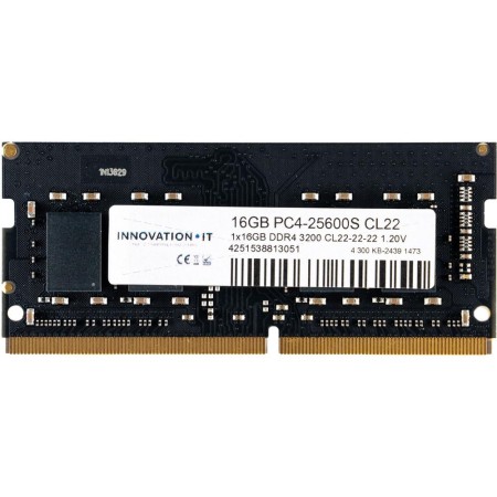 Memoria ram ddr4 16gb innovation it sodimm 3200