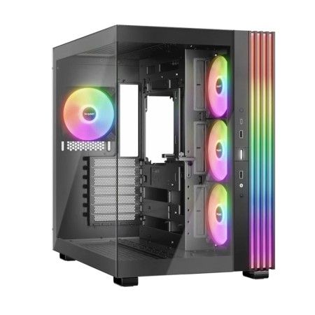 Caja ordenador gaming be quiet! light base 600 lx atx argb vidrio negra