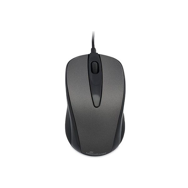 RATON OPTICO MEDIARANGE MROS201 BK-GREY
