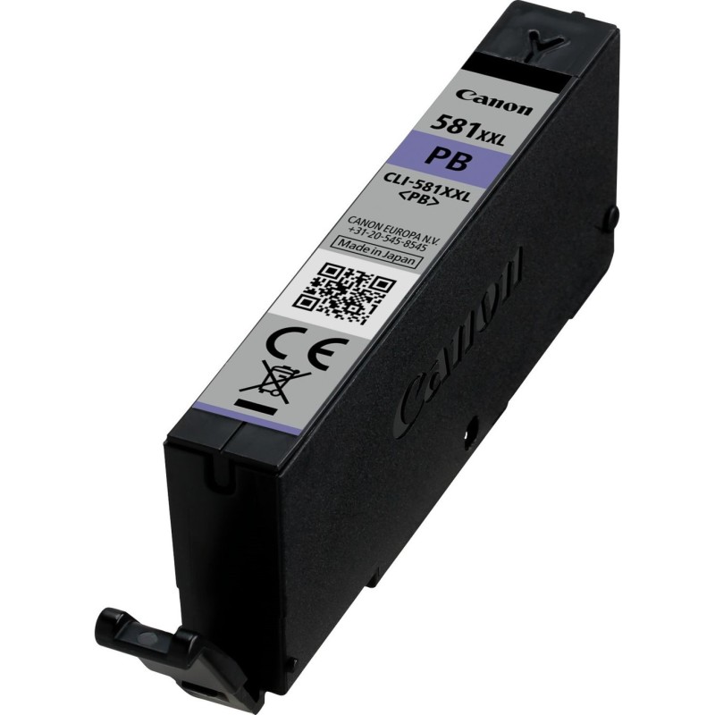 Cartucho tinta canon cli 581 pb xxl photo blue pixma tr7550 - tr8550 - ts6150 - ts6151 - ts8150 - ts8151 - ts8152 - ts9150 - ts9