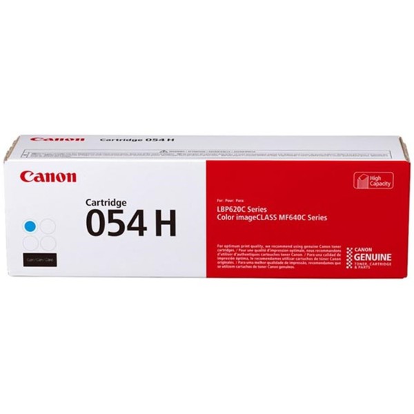 Toner canon 054h cian 2300 pag lbp622 - mf641 - mf644 - lbp621 - lbp623 - mf641 - mf643 - mf645