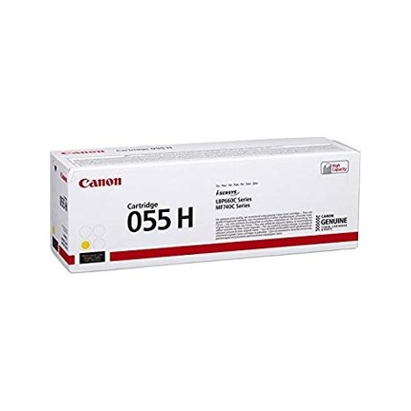 Toner canon 055h amarillo 3017c002