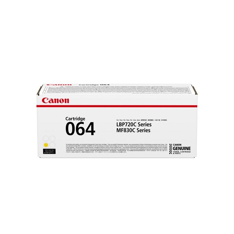 Toner canon 064 amarillo 5000 paginas