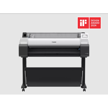 Plotter canon tm - 340 imageprograf a0 36 pulgadas - 2400ppp - usb - red - wifi - diseño cad - tinta 5 colores - tactil 4.3 pulg