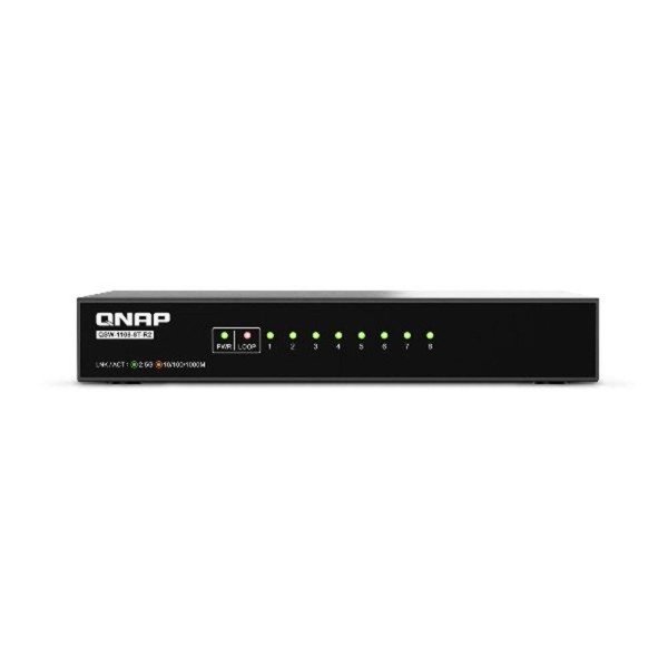 Switch qnap qsw - 1108 - 8t - r2 8 puertos