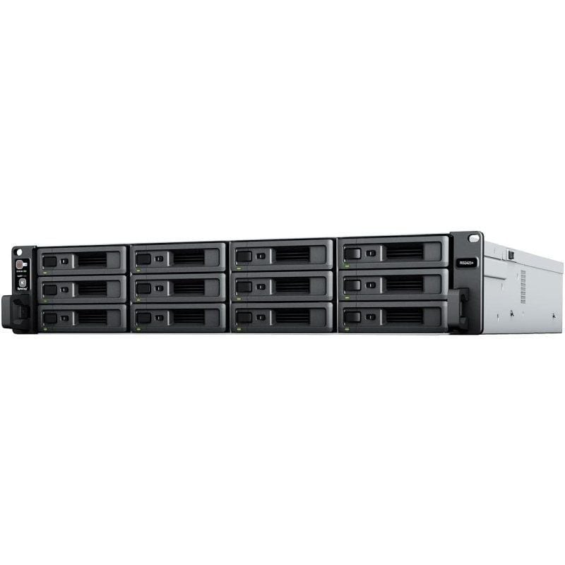 NAS Synology RackStation RS2423+/ 12 Bahías 3.5″- 2.5″/ 8GB DDR4/ Formato Rack