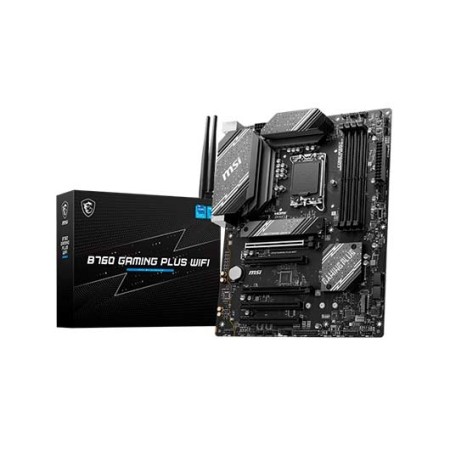 Placa base msi 1700 b760 gaming plus wifi atx - 4x ddr5 - 4x sata3 - 2x usb 3.2 - 1x usb tipo c - 4x usb 2.0 911 - 7d98 - 007
