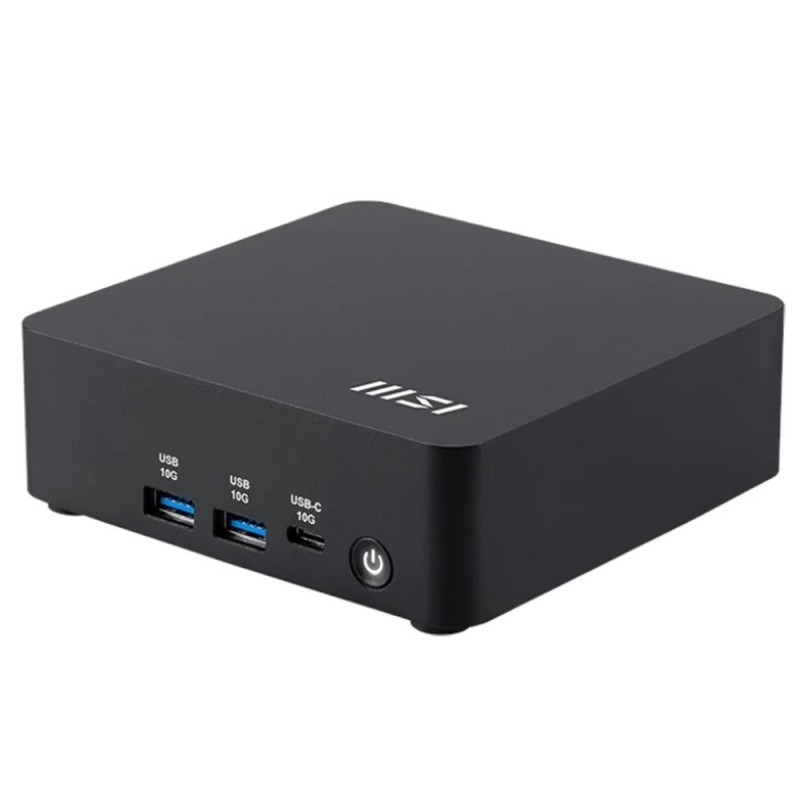 Barebone mini ordenador msi cubi nuc ai 1umg - 038bes u5 - 125h negro