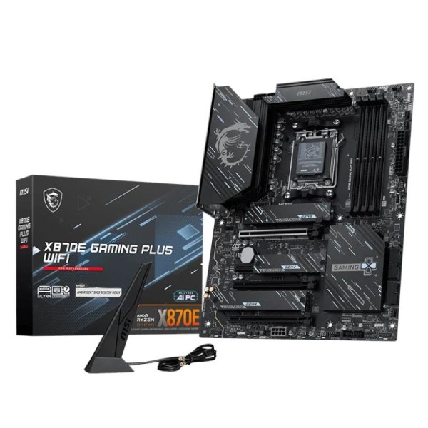MSI Placa Base X870E GAMING PLUS WIFI DDR5 ATX