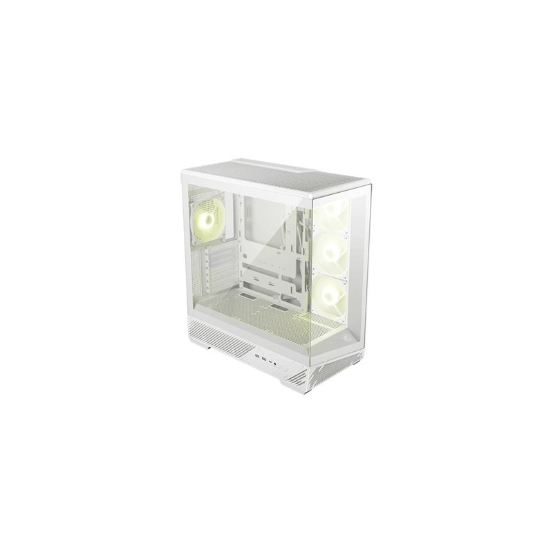 Caja ordenador gaming msi mag pano 130r pz atx argb cristal templado blanca