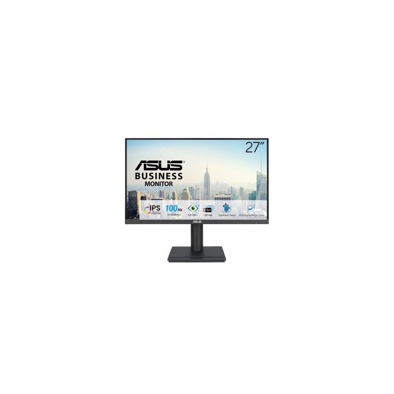 (Km0) MONITOR 27″ DP HDMI VGA ASUS VA27DQFS IPS FHD 100Hz 1ms 300cd/m VESA 100x1004711387754139