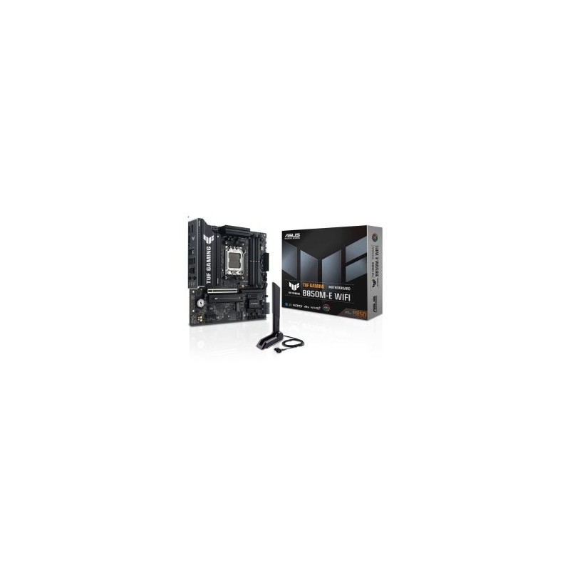 PB ASUS TUF GAMING B850M-E WIFI SKT AM5 MicroATX 4xDDR5 DISPLAYPORT HDMI LAN 2.5Gbps USB 3.2