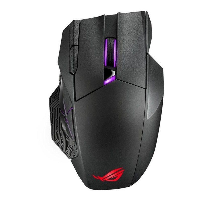 Raton inalambrico gaming asus rog spatha x negro